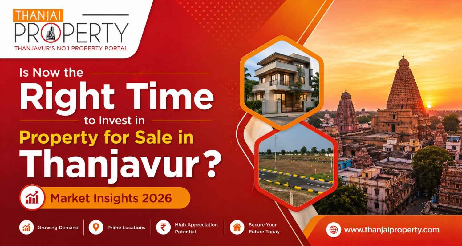 Is Now the Right Time to Invest in Property for Sale in Thanjavur? Market Insights 2026