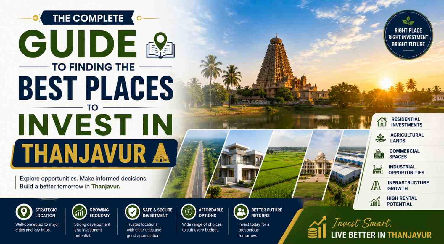 The Complete Guide to Finding the Best Places to Invest in Thanjavur